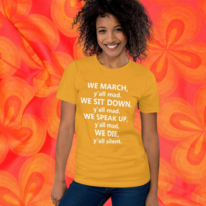 We March Y'all Mad Short-Sleeve Unisex T-Shirt
