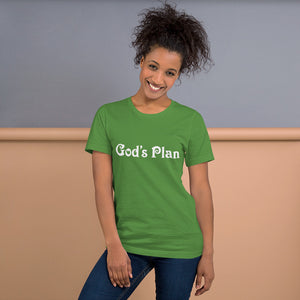 God's Plan Unisex Short Sleeve Jersey T-Shirt