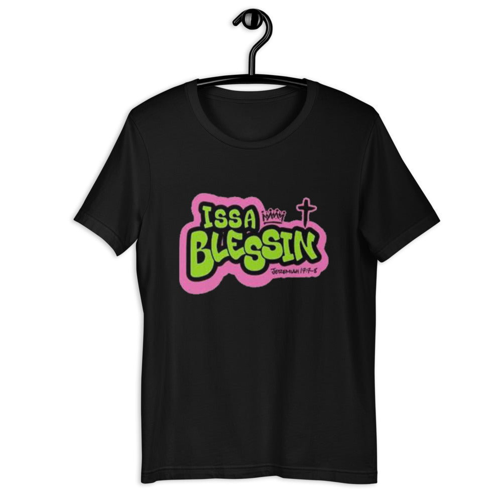 Issa Blessin Short-Sleeve Unisex T-Shirt
