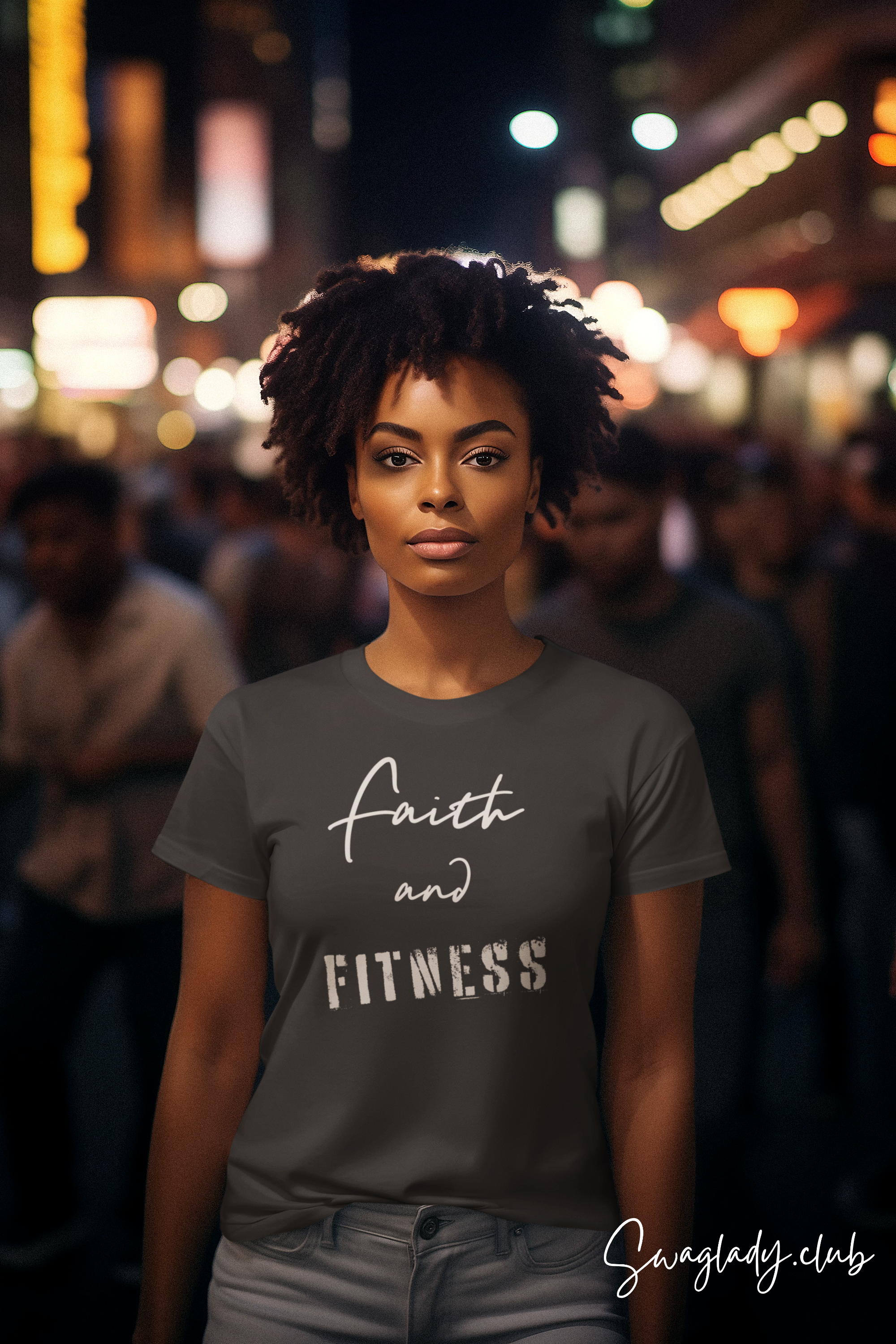 Faith and Fitness Unisex t-shirt