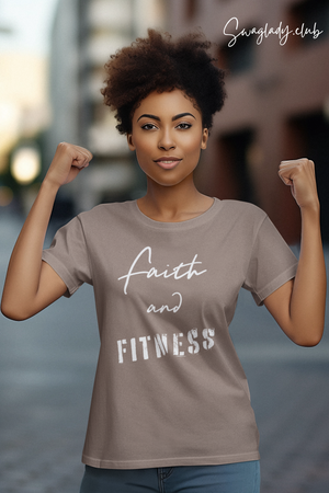 Faith and Fitness Unisex t-shirt