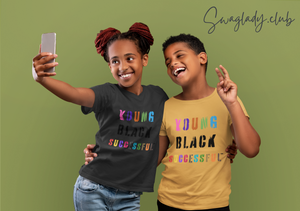 Young Black Successful TM Youth Short Sleeve T-Shirt