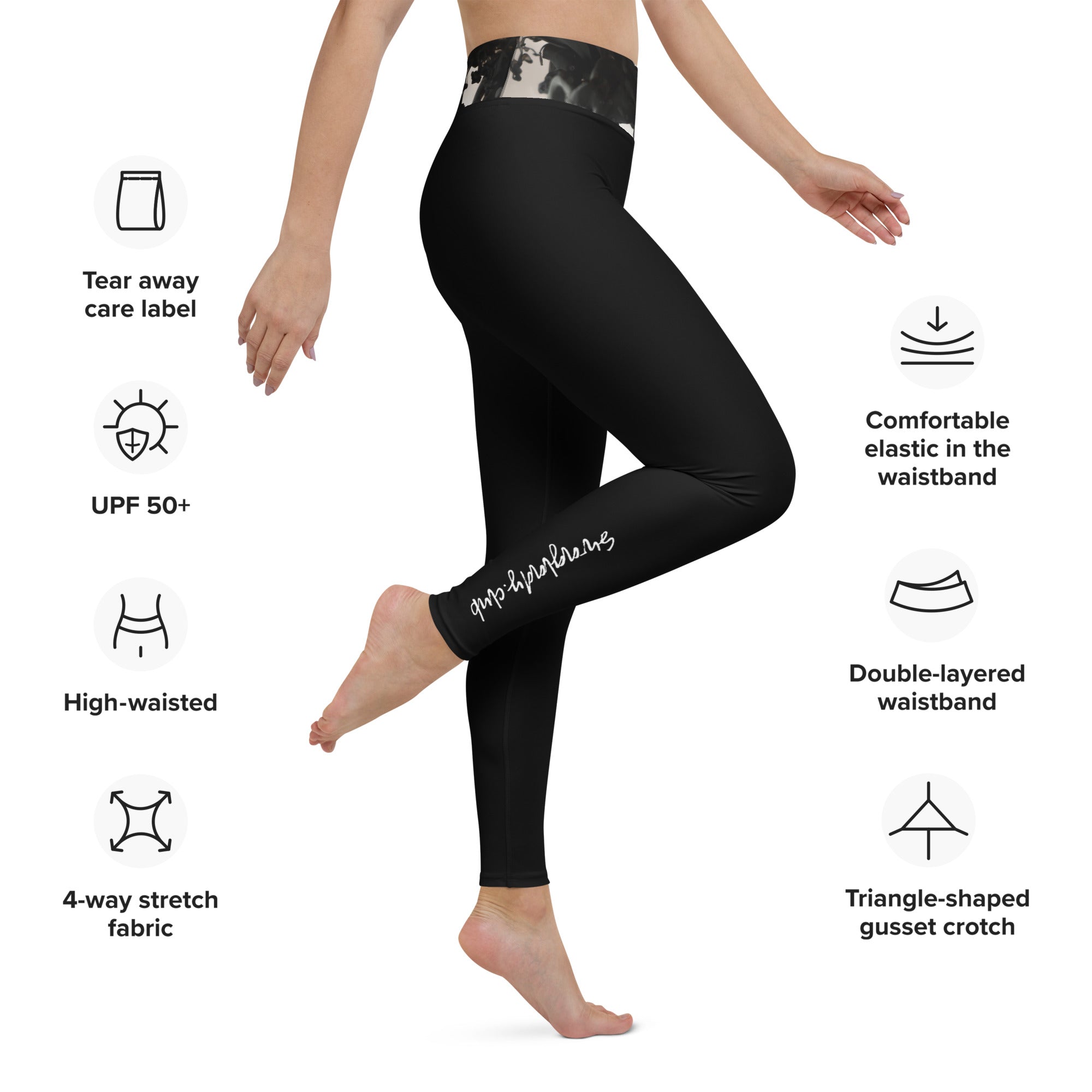 Swaglady.club Black Yoga Leggings