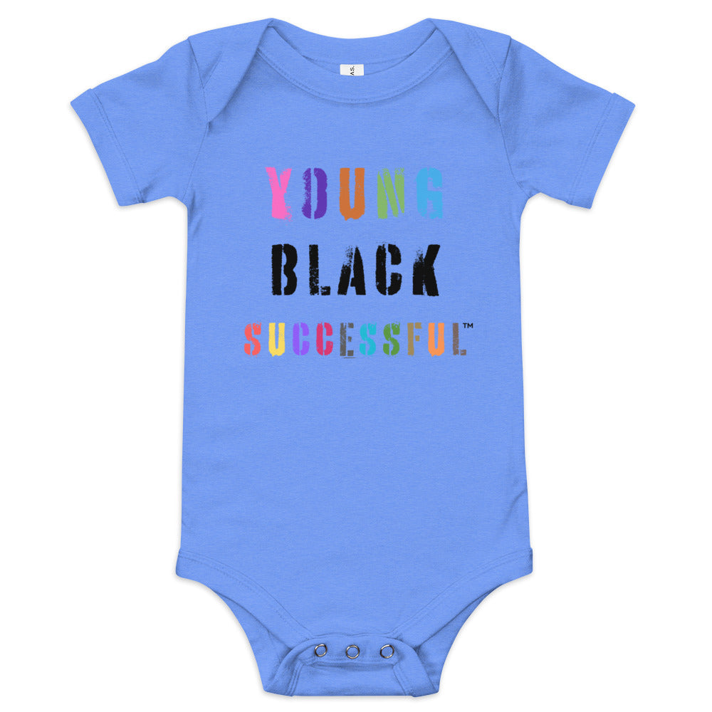 Young Black Successful Baby short sleeve one piece