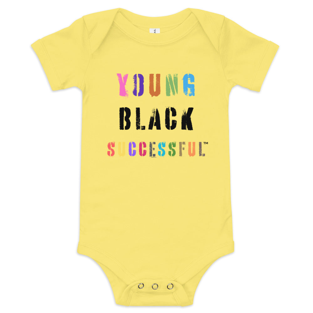 Young Black Successful Baby short sleeve one piece