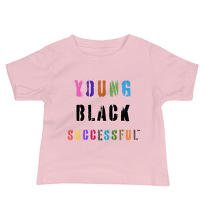 Young Black Successful Baby Jersey Short Sleeve Tee