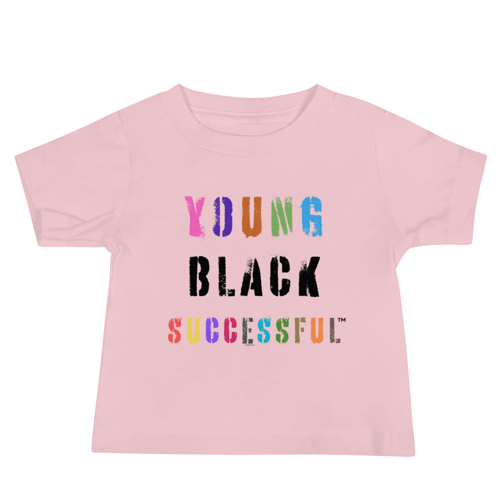 Young Black Successful Baby Jersey Short Sleeve Tee