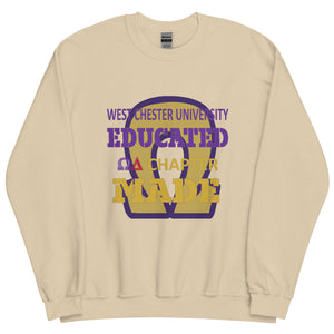 West Chester University Educated Omega Delta Chapter Made Unisex Sweatshirt