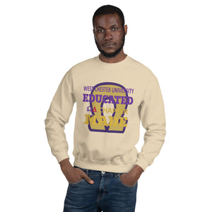 West Chester University Educated Omega Delta Chapter Made Unisex Sweatshirt