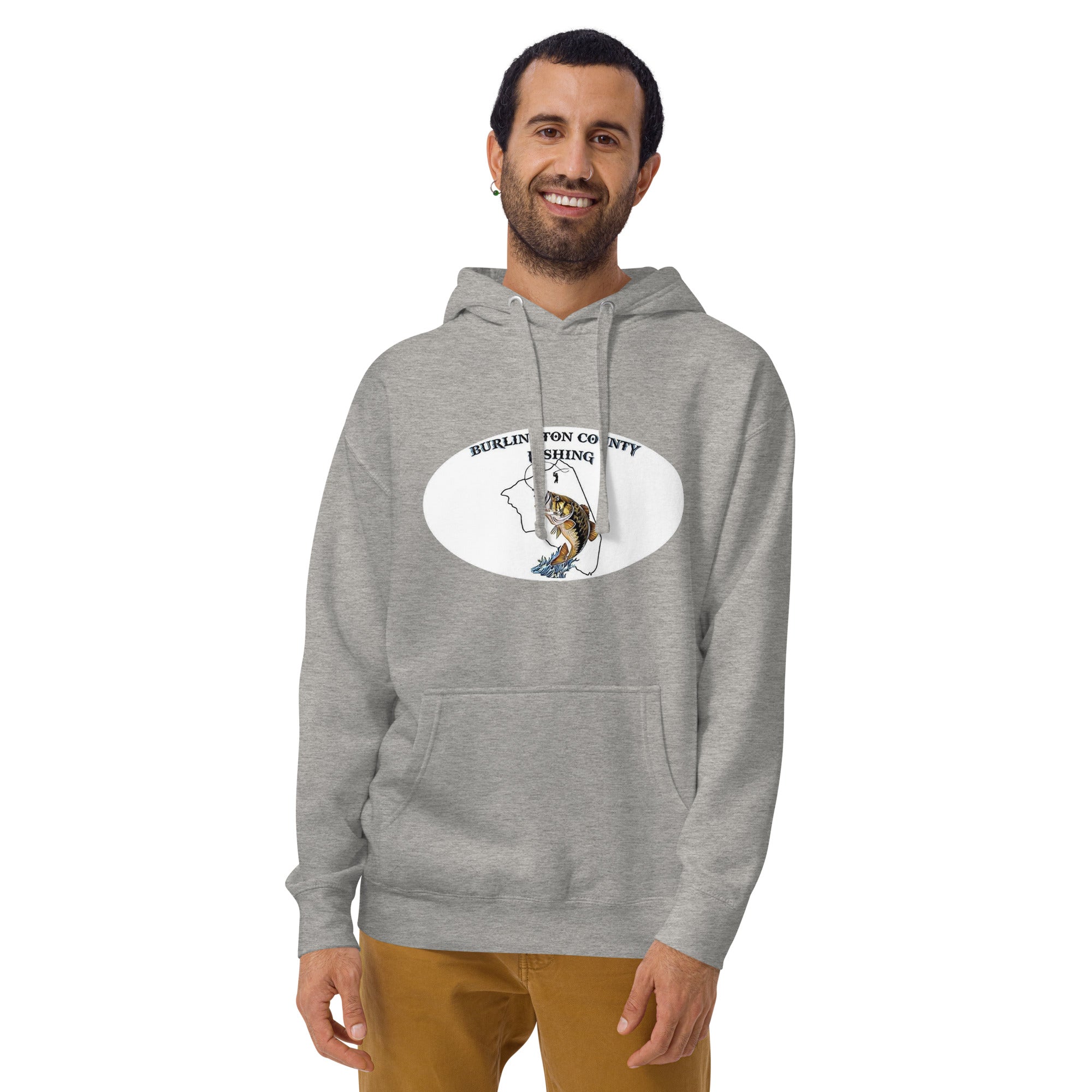 Burlington County Fishing Unisex Hoodie