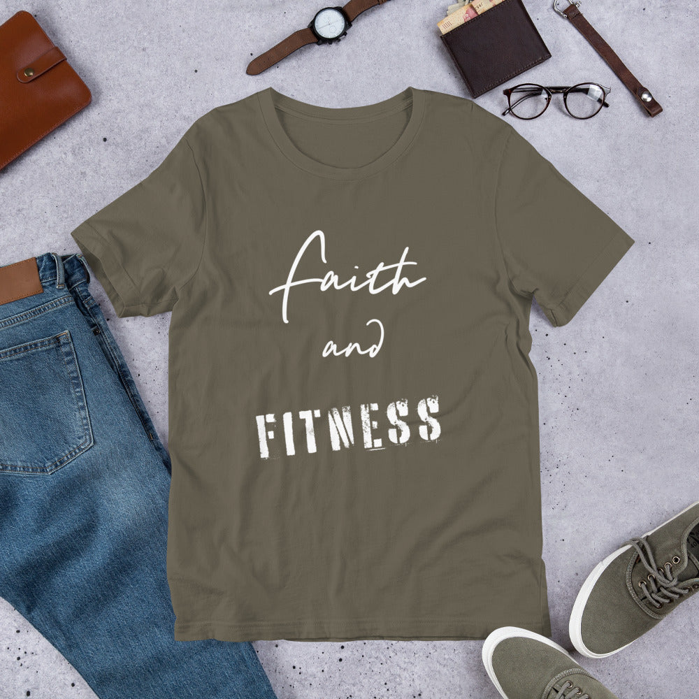 Faith and Fitness Unisex t-shirt