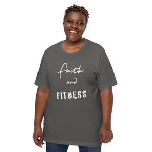 Faith and Fitness Unisex t-shirt