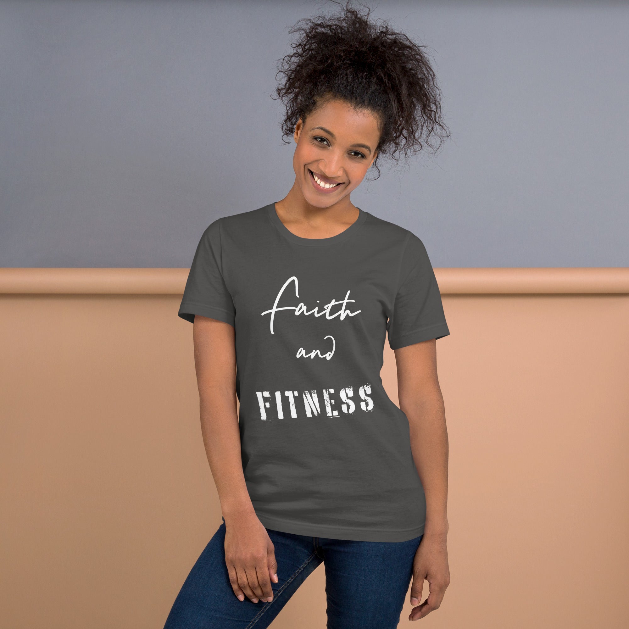 Faith and Fitness Unisex t-shirt