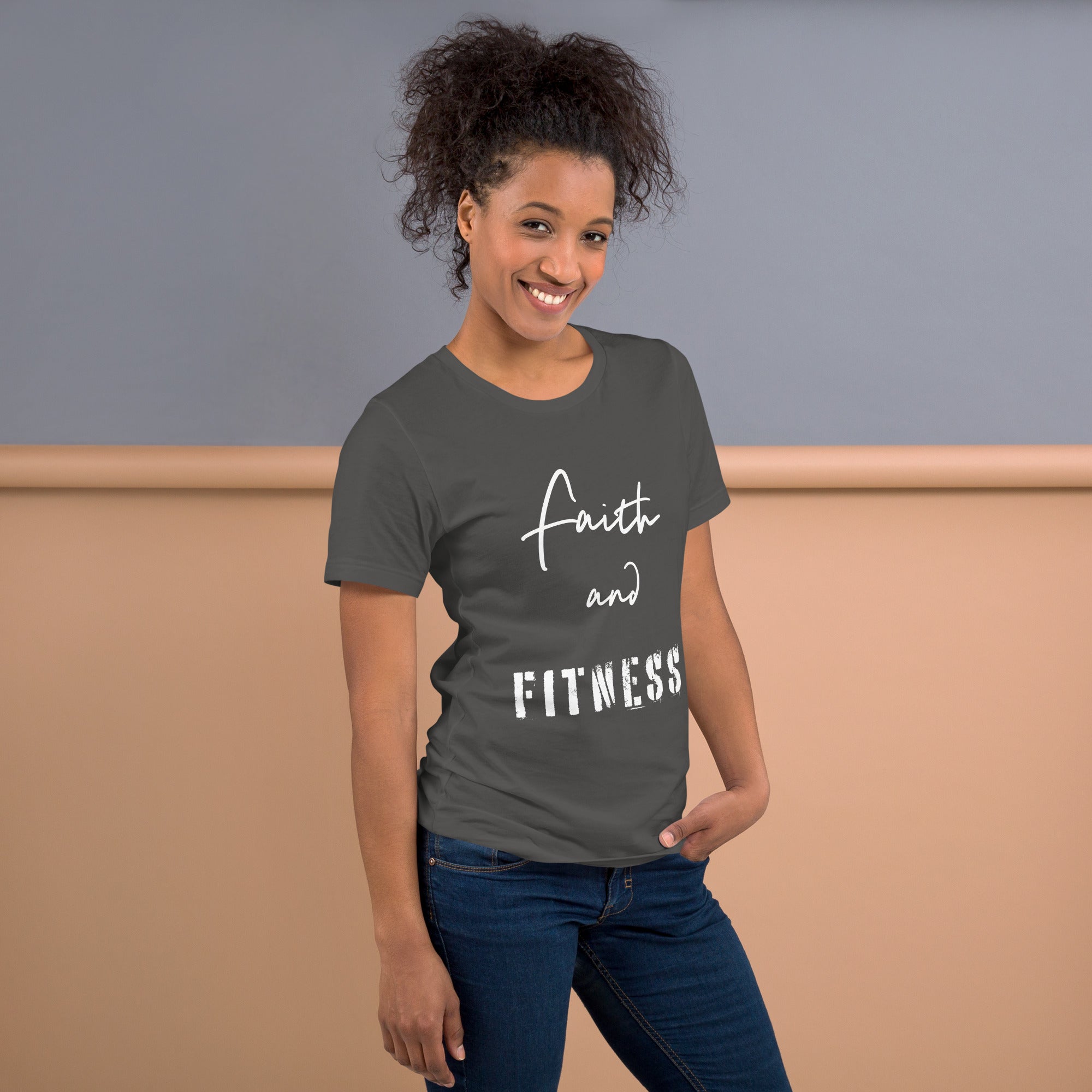 Faith and Fitness Unisex t-shirt