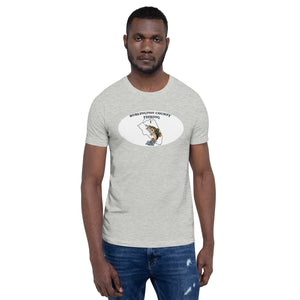 Burlington County Fishing Unisex t-shirt