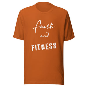 Faith and Fitness Unisex t-shirt