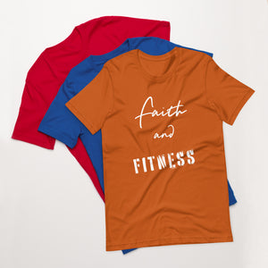 Faith and Fitness Unisex t-shirt