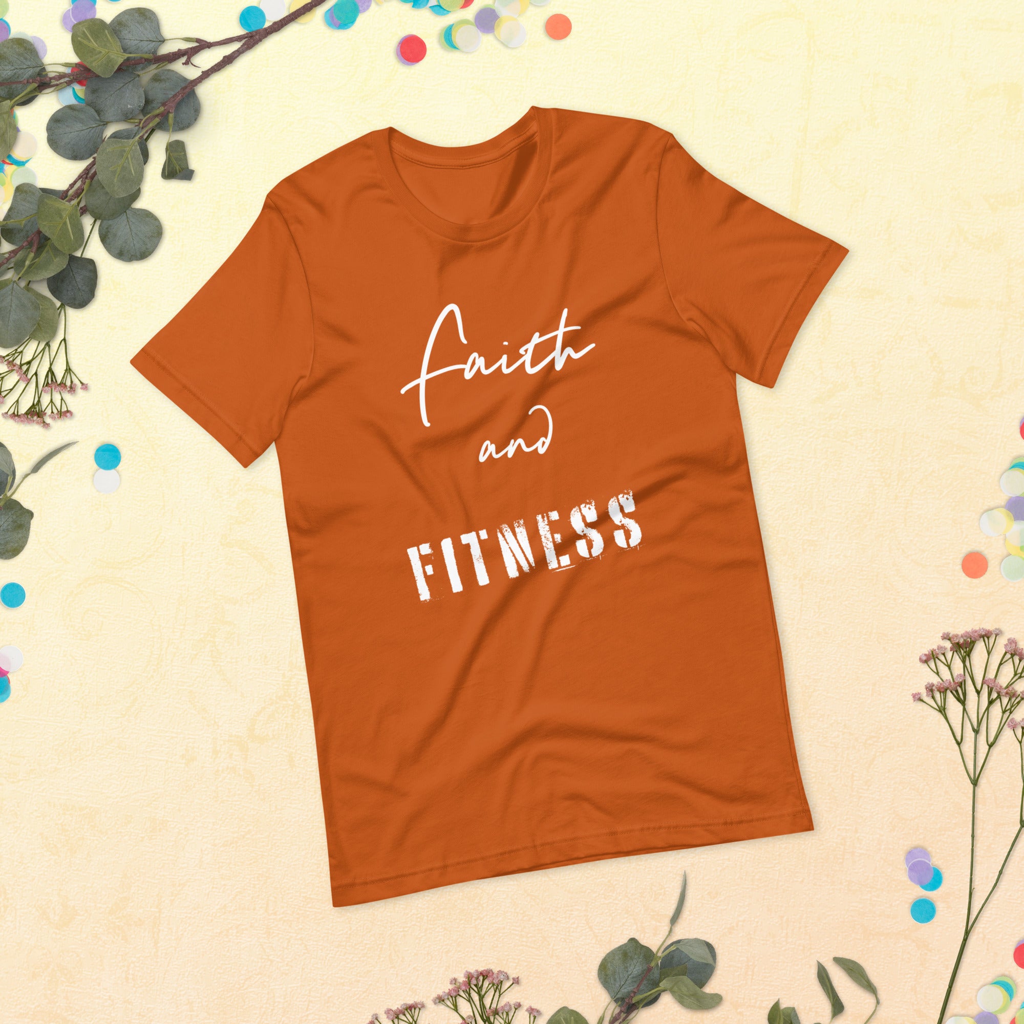 Faith and Fitness Unisex t-shirt