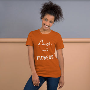 Faith and Fitness Unisex t-shirt