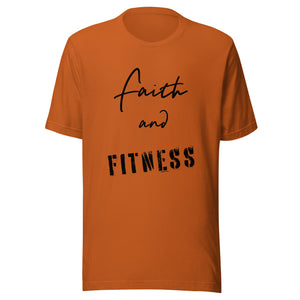 Faith and Fitness Unisex t-shirt