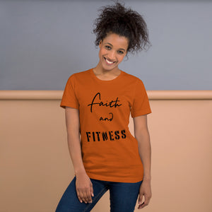 Faith and Fitness Unisex t-shirt