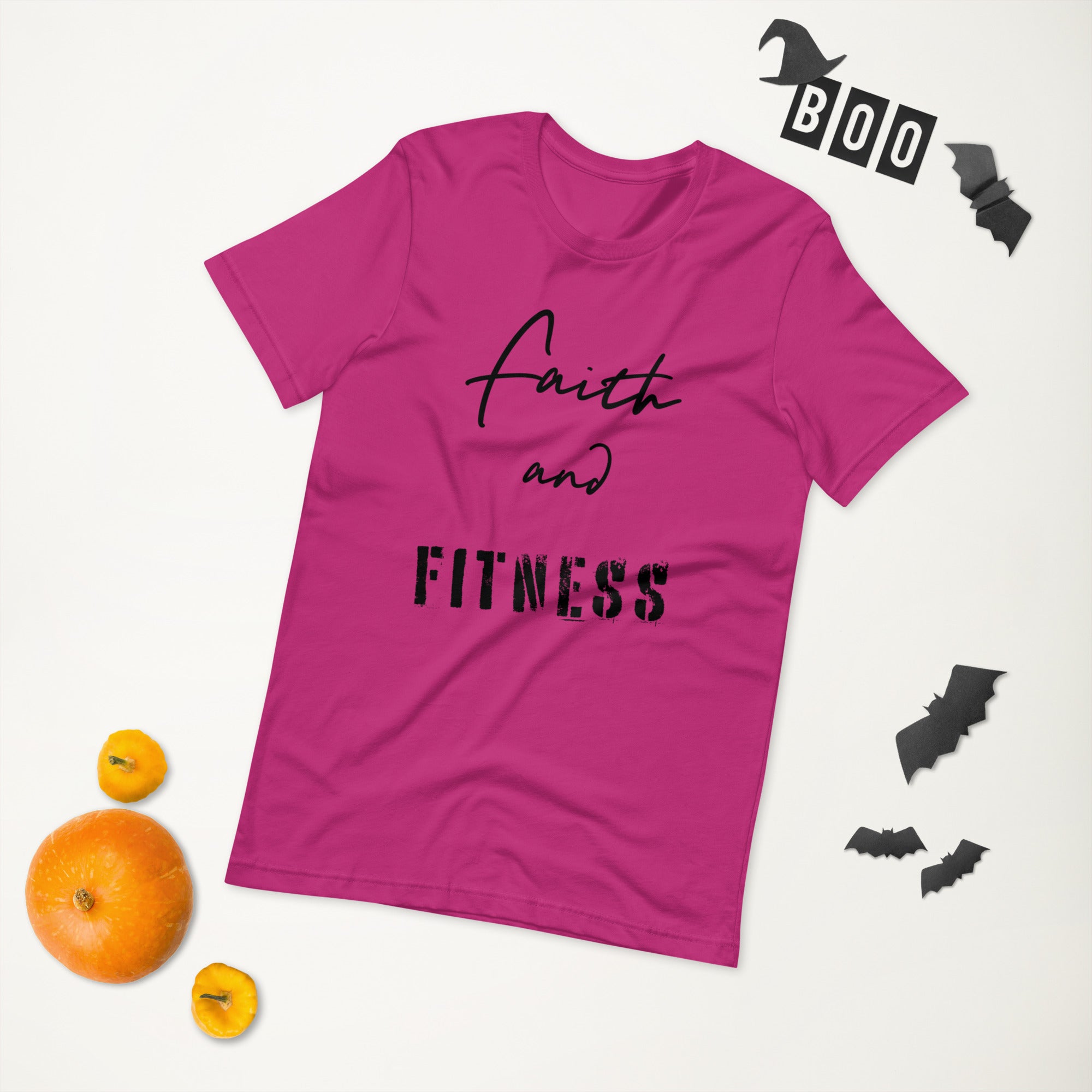 Faith and Fitness Unisex t-shirt