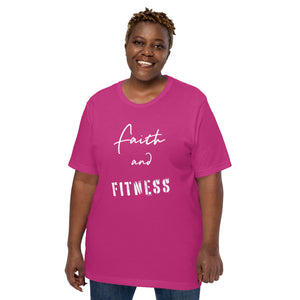 Faith and Fitness Unisex t-shirt