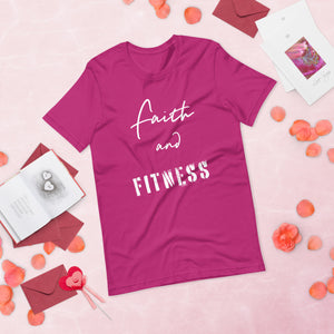 Faith and Fitness Unisex t-shirt