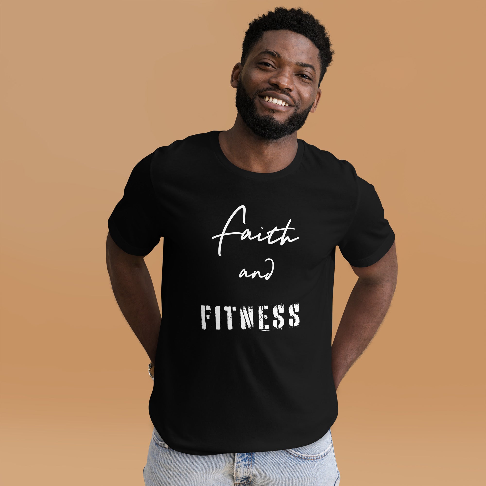 Faith and Fitness Unisex t-shirt