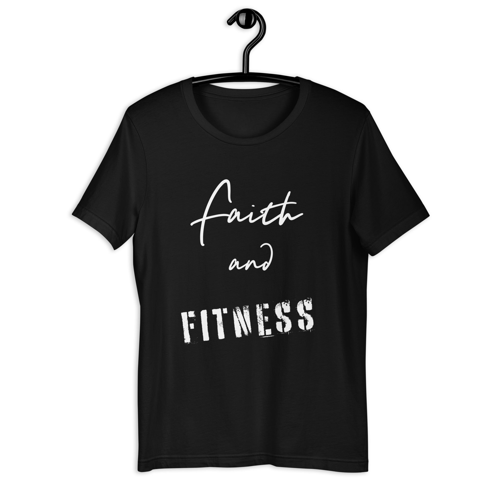 Faith and Fitness Unisex t-shirt