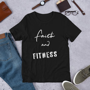 Faith and Fitness Unisex t-shirt