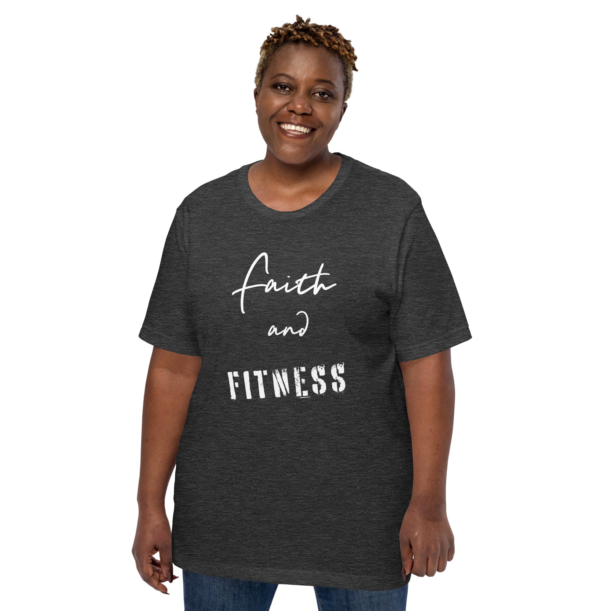 Faith and Fitness Unisex t-shirt