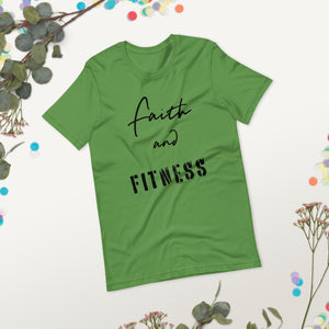 Faith and Fitness Unisex t-shirt