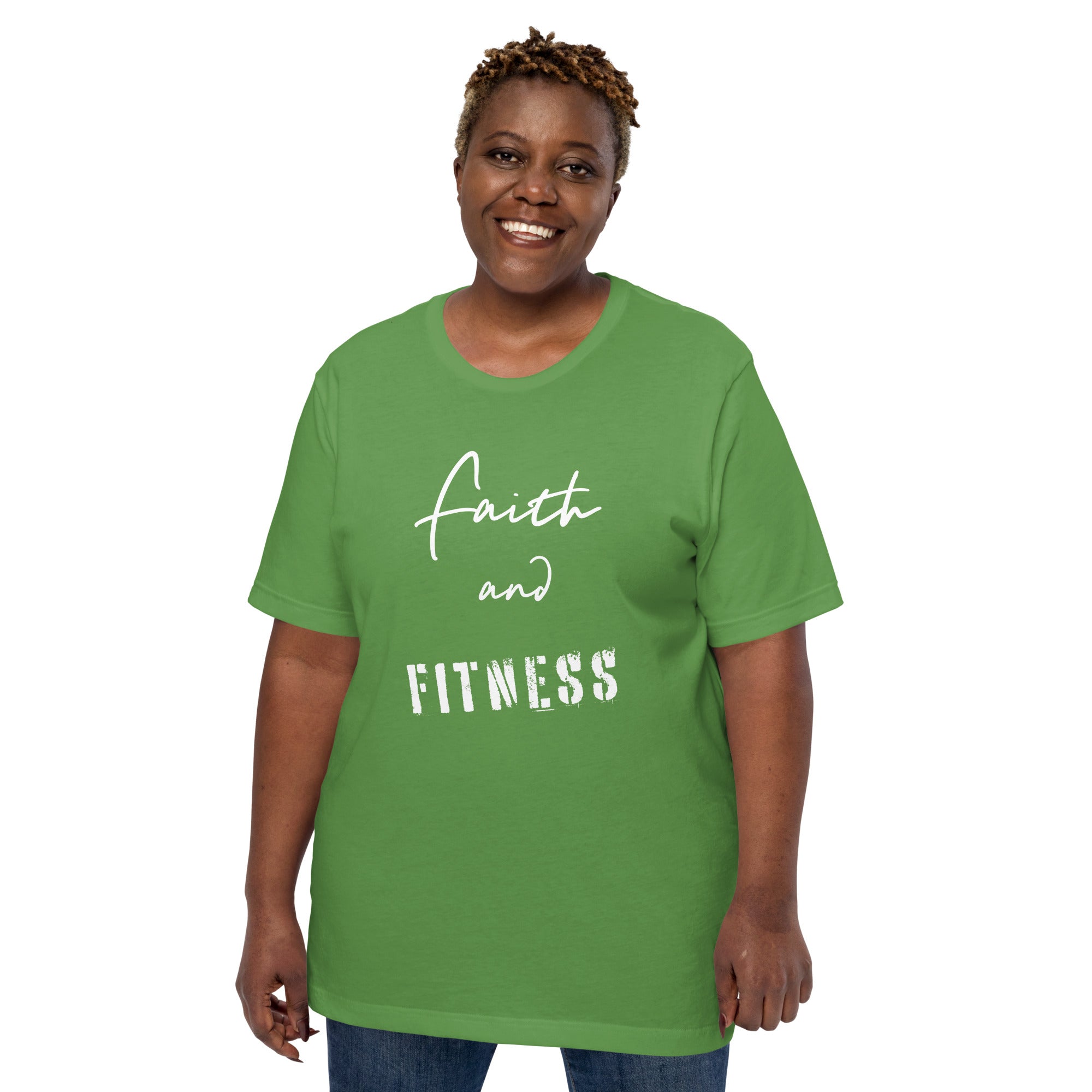 Faith and Fitness Unisex t-shirt