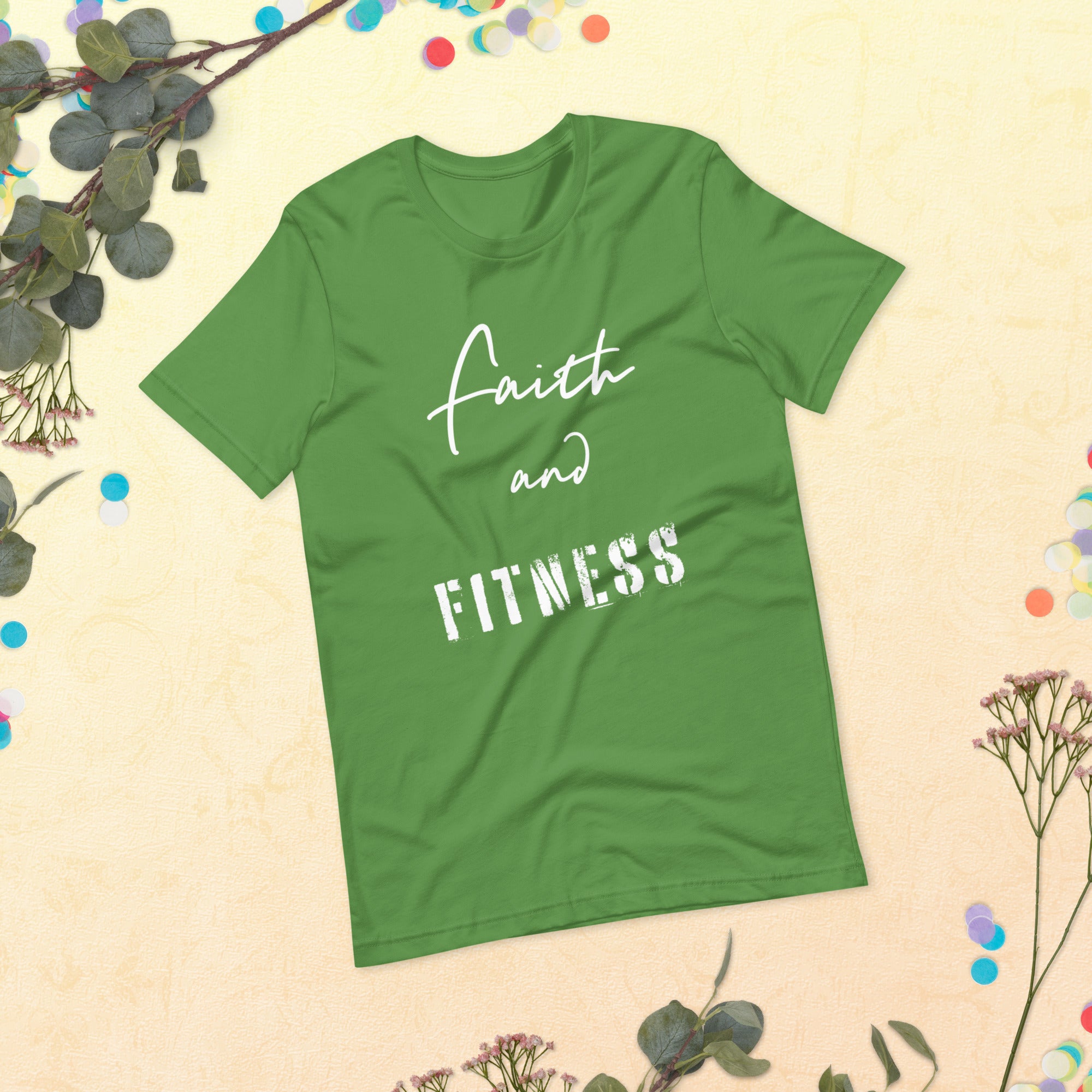 Faith and Fitness Unisex t-shirt