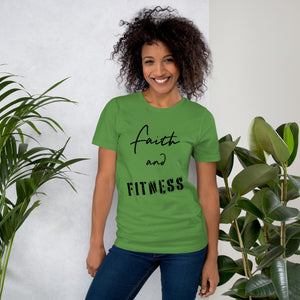 Faith and Fitness Unisex t-shirt