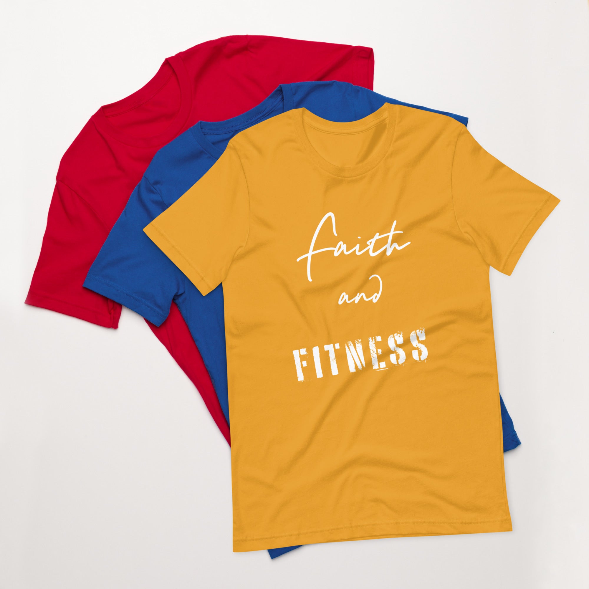 Faith and Fitness Unisex t-shirt