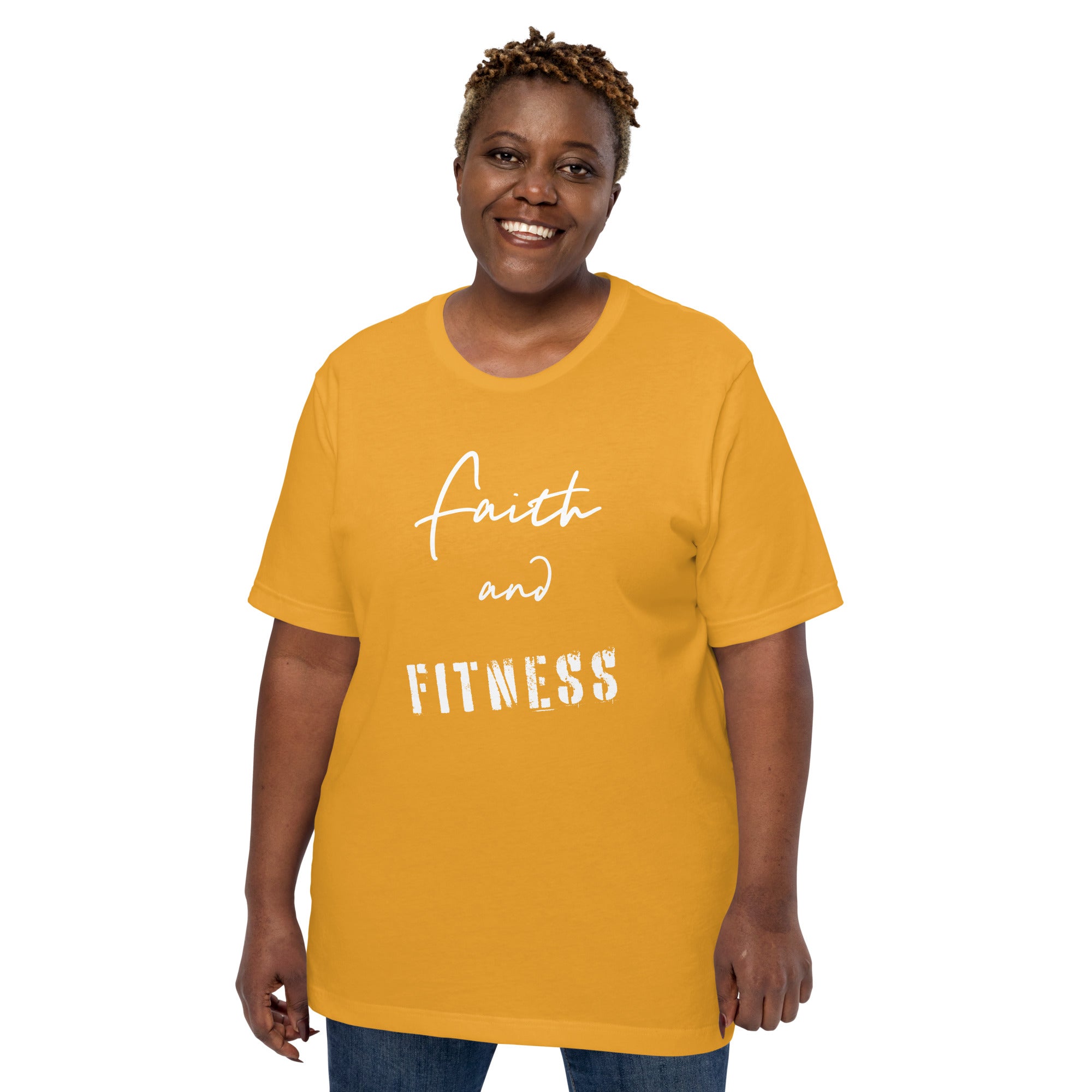 Faith and Fitness Unisex t-shirt