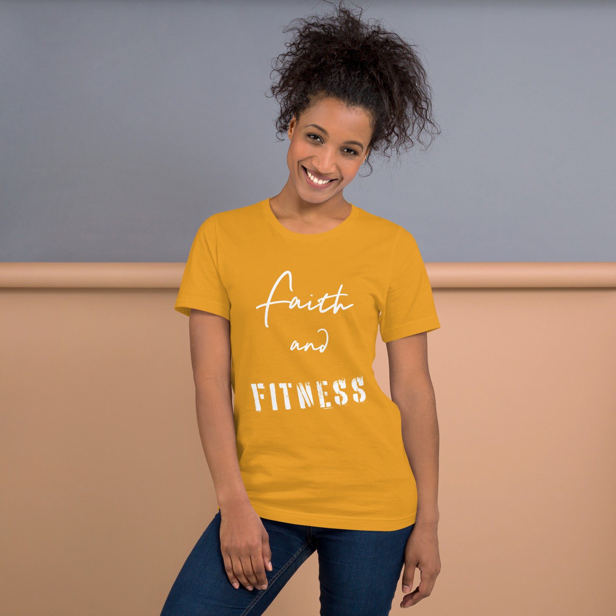 Faith and Fitness Unisex t-shirt