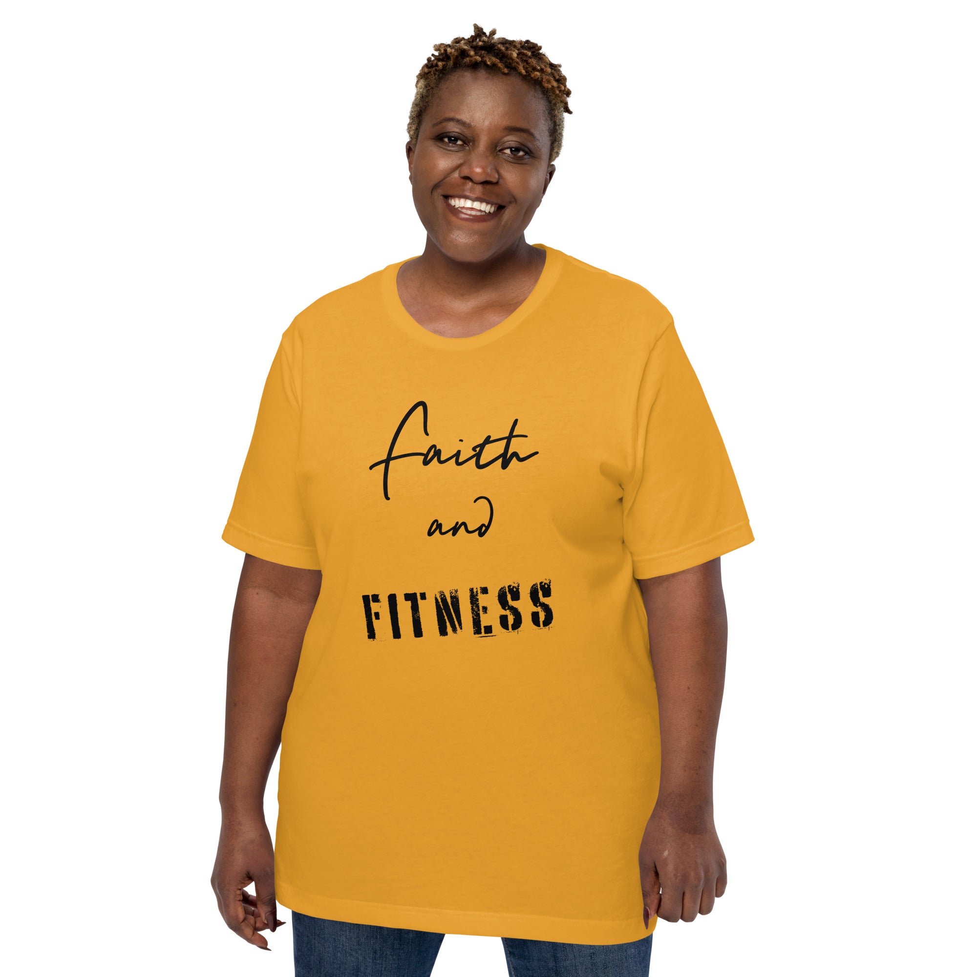 Faith and Fitness Unisex t-shirt