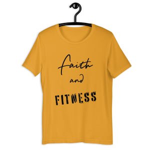 Faith and Fitness Unisex t-shirt