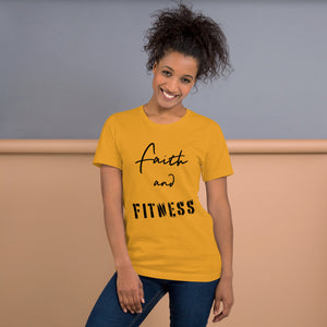 Faith and Fitness Unisex t-shirt