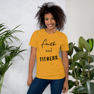 Faith and Fitness Unisex t-shirt