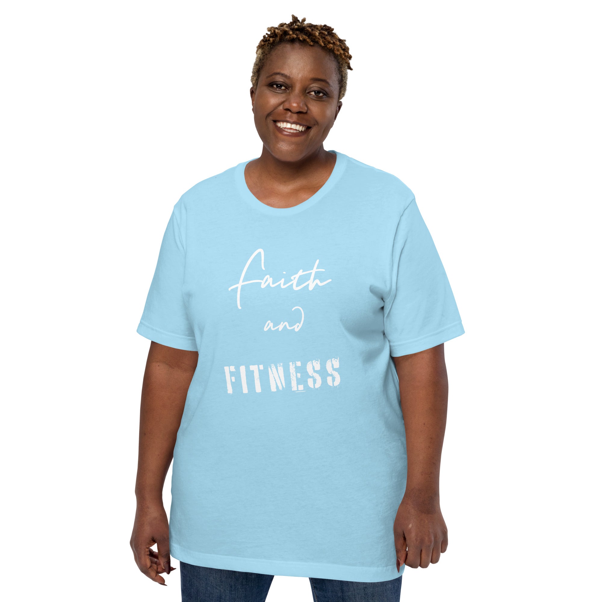 Faith and Fitness Unisex t-shirt