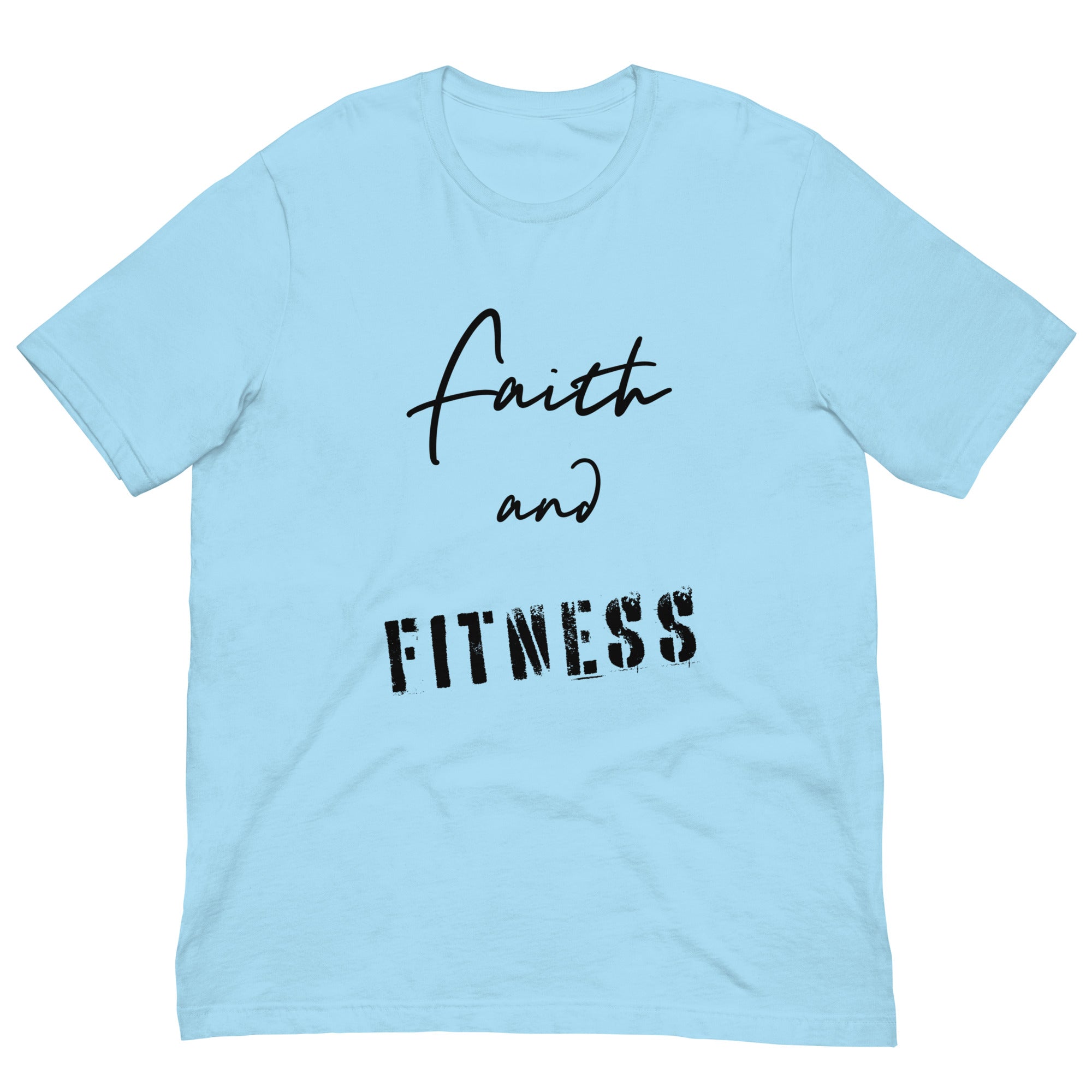 Faith and Fitness Unisex t-shirt