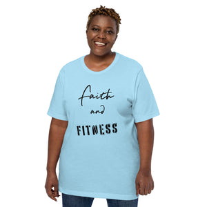 Faith and Fitness Unisex t-shirt