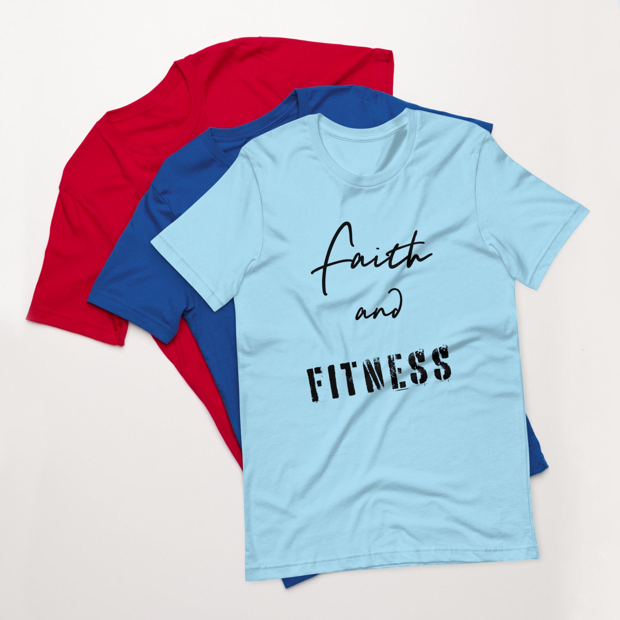 Faith and Fitness Unisex t-shirt