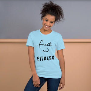 Faith and Fitness Unisex t-shirt