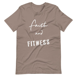 Faith and Fitness Unisex t-shirt