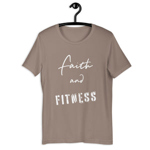 Faith and Fitness Unisex t-shirt